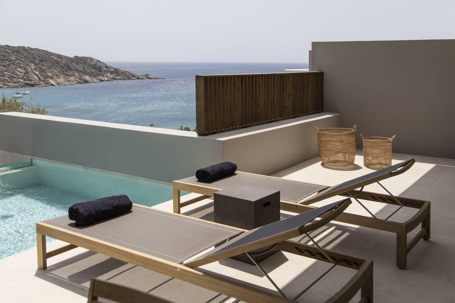 Hide Out Suites Mylopotas Oda fotoğraf